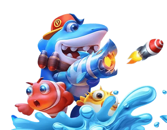 Fish graphic for Jili fishing game promotion.