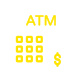ATM icon for casino deposit options.