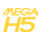 MegaH5 logo for online slot games.